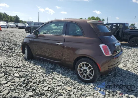 2013 Fiat 500 Pop z USA, uszkodzony, nr VIN 3C3CFFDR4DT659901